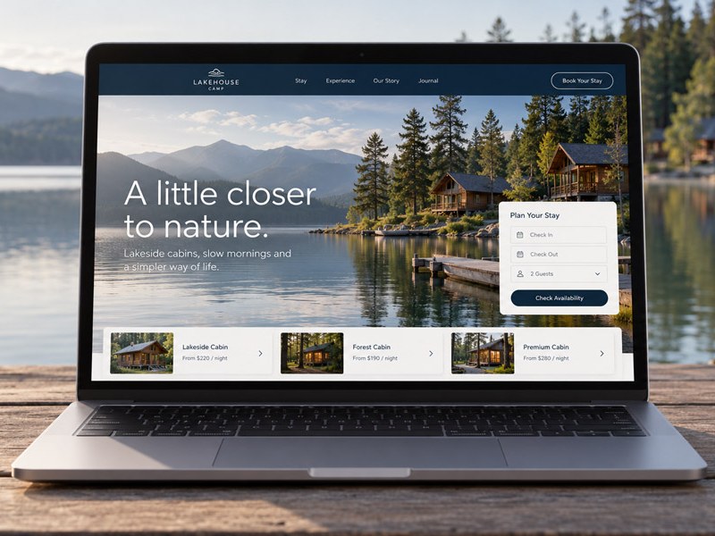 Camping design example 12